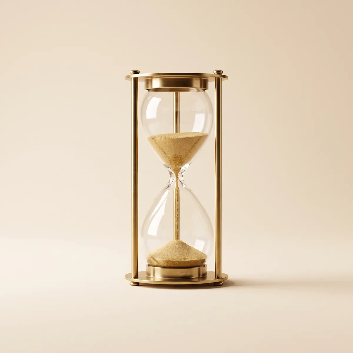 Reloj de arena de latón